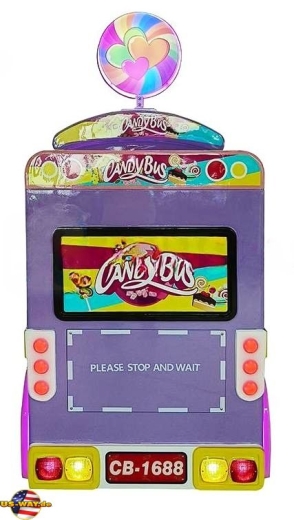 FS-2167 Candy Bus – Kinder-Schaukelautomat mit Greifautomat