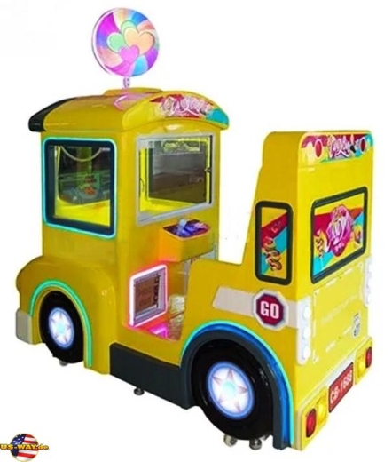 FS-2167 Candy Bus – Kinder-Schaukelautomat mit Greifautomat