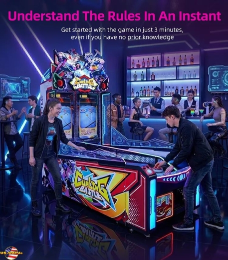 FS-6236 Curling Battle Coin Operated Arcade Machine