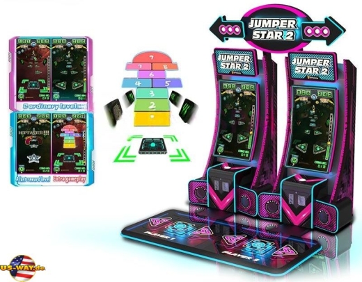 FS-4025 Jumper Star 2 Dance Arcade Game Rhythm Arcade