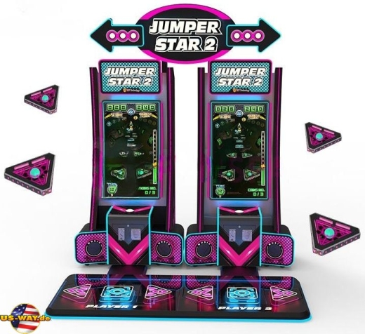 FS-4025 Jumper Star 2 Dance Arcade Game Rhythm Arcade