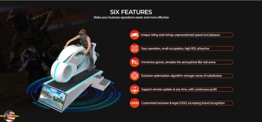 FS-7022 VR Space Wheel Motorcycle Simulator