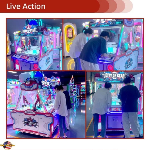 FS-5047 City Of Star – Greifautomat für 4 Spieler Gewinnspielautomat