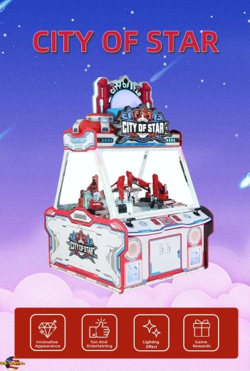 FS-5047 City Of Star – Greifautomat für 4 Spieler Gewinnspielautomat
