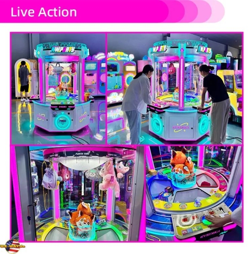 FS-5052 KW Snack Party Prize Redemption Games – 4-Spieler Gewinnspielautomat