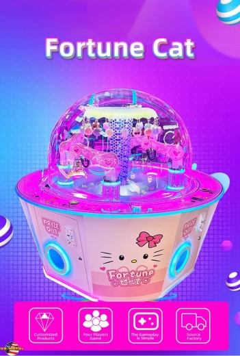 FS-5053 Fortune Cat – Greifautomat für 4 Spieler