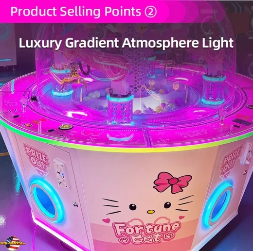 FS-5053 Fortune Cat – Greifautomat für 4 Spieler