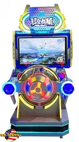 FS-6030 Time Pilot Coin Operated Airplane Arcade Machine