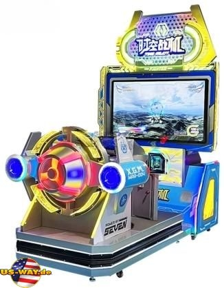 FS-6030 Time Pilot Coin Operated Airplane Arcade Machine