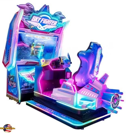 FS-6044 -2 Sky Fighter – Coin Operated Airplane Arcade mit Sky Trooper