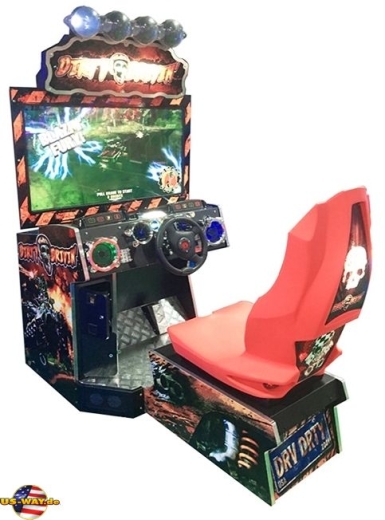 FS-6053 Custom Coin Operated 42 Inch Driving Car Racing Game Machine