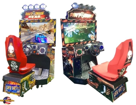 FS-6053 Custom Coin Operated 42 Inch Driving Car Racing Game Machine