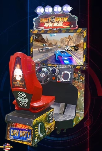 FS-6053 Custom Coin Operated 42 Inch Driving Car Racing Game Machine