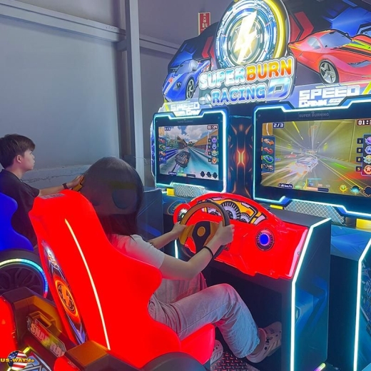 FS-6058 Superburn Racing D – 2 Spieler Driving Arcade Game