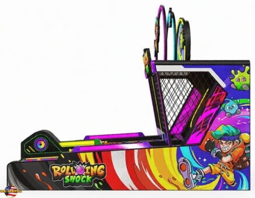 FS-6178 Rolling Shock 2 Players Skee Ball Arcade Machine