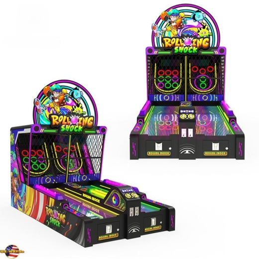 FS-6178 Rolling Shock 2 Players Skee Ball Arcade Machine