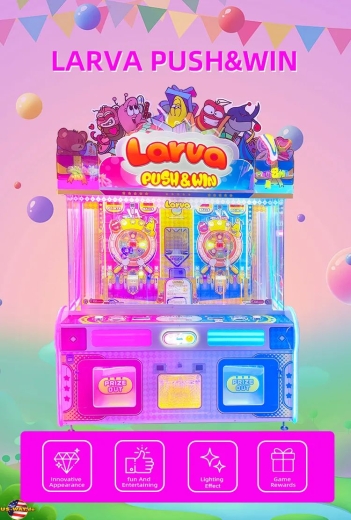 FS-6213 Larva Marble Pusher Game Prize Game Machine