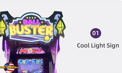 FS-6212 Ball Buster Throwing Video Arcade Game