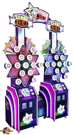 FS-6209 Tap 2 Win Light Up Quick Push Game Ticket Redemption Arcade Machine