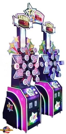 FS-6209 Tap 2 Win Light Up Quick Push Game Ticket Redemption Arcade Machine