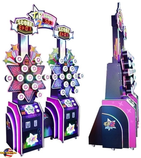 FS-6209 Tap 2 Win Light Up Quick Push Game Ticket Redemption Arcade Machine