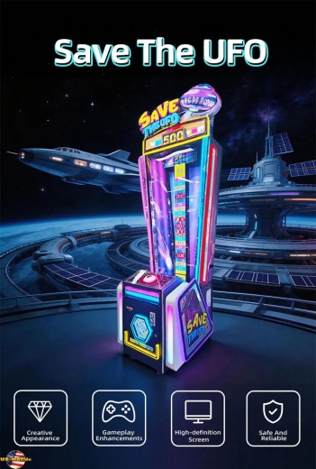 FS-6208 Save The UFO – Ticket Redemption Game Machine