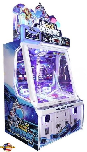 FS-6214 Space Adventure Ball Pusher Arcade Game