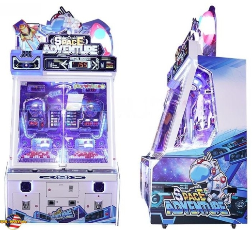 FS-6214 Space Adventure Ball Pusher Arcade Game