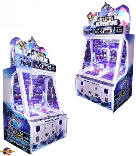 FS-6214 Space Adventure Ball Pusher Arcade Game