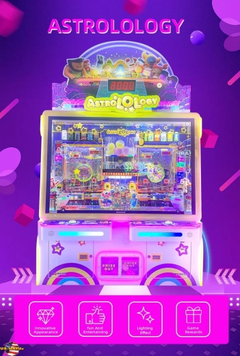 FS-6224 AstroLOLogy Marble Pusher Game Redemption Arcade
