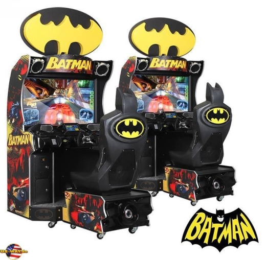 FS-6238 Batman Coin Operated Arcade Driving Simulator Game Machine