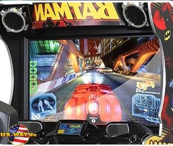 FS-6238 Batman Coin Operated Arcade Driving Simulator Game Machine