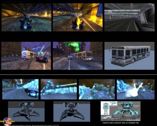 FS-6238 Batman Coin Operated Arcade Driving Simulator Game Machine