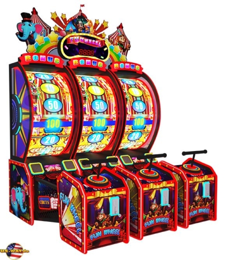 FS-6234 Fun Wheel-3P – Das spektakuläre 3-Spieler Fun Wheel für Deine Spielhalle