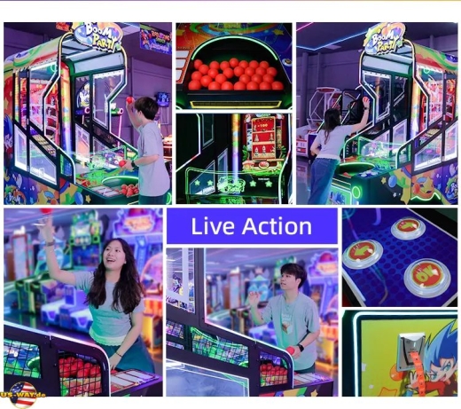 FS-6235 Boom Party Coin Operated Video Smashing Ball Arcade