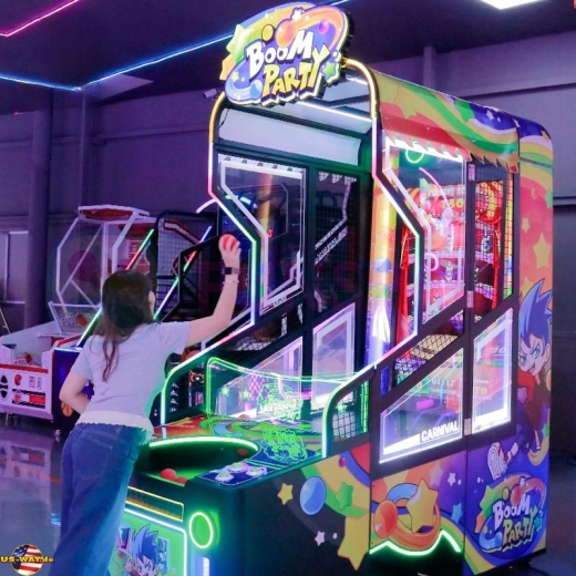 FS-6235 Boom Party Coin Operated Video Smashing Ball Arcade