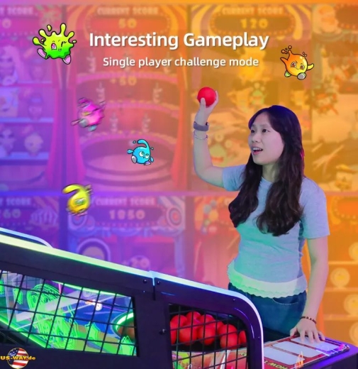 FS-6235 Boom Party Coin Operated Video Smashing Ball Arcade