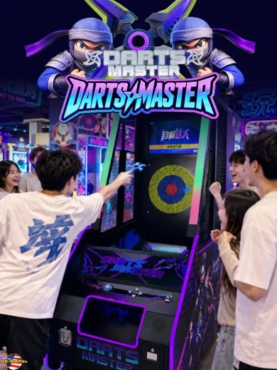 FS-6239 Darts Master Shuriken Throwing Arcade Machine