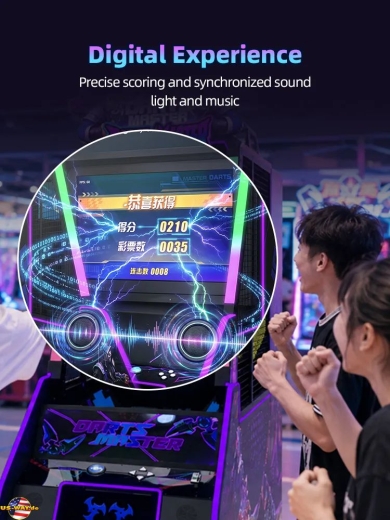 FS-6239 Darts Master Shuriken Throwing Arcade Machine