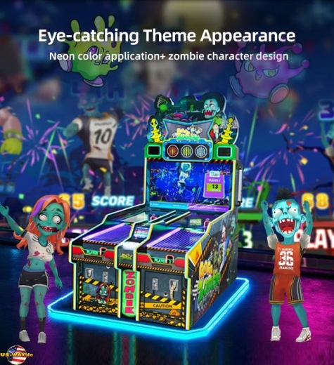 FS-6247 GOGO Zombie Tickets Redeem Arcades