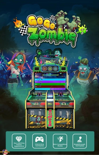 FS-6247 GOGO Zombie Tickets Redeem Arcades
