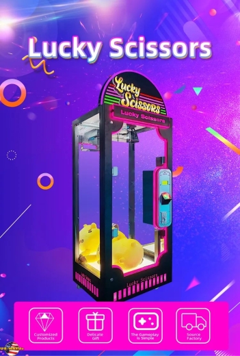 FS-5062 Lucky Scissors Cut the Rope Arcade Redemption Game