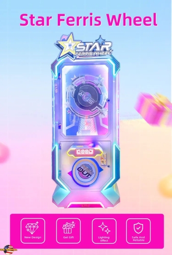 FS-5066 Star Ferris Wheel Press The Hook Prize Redemption Arcade