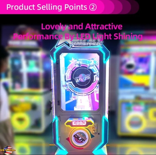 FS-5066 Star Ferris Wheel Press The Hook Prize Redemption Arcade