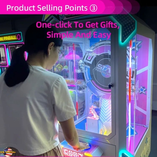 FS-5066 Star Ferris Wheel Press The Hook Prize Redemption Arcade
