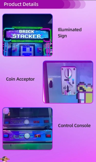 FS-5070 Brick Stacker Redemption Game Prize Machine