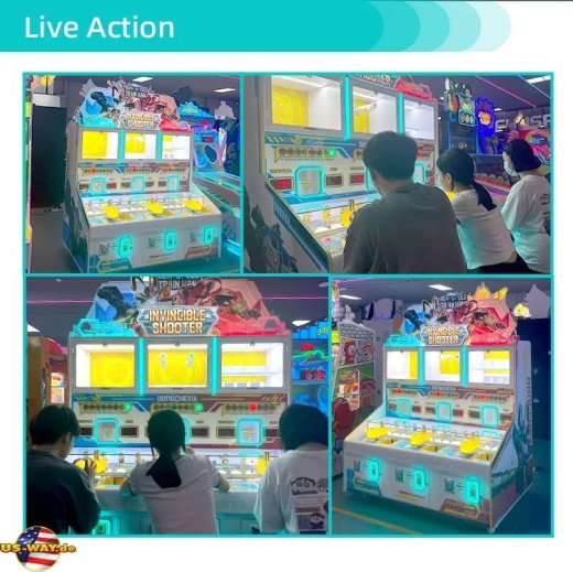 FS-5081 Invincible Shooter – 3-Spieler Ball-Shooting-Arcadeautomat