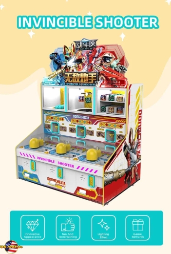FS-5081 Invincible Shooter – 3-Spieler Ball-Shooting-Arcadeautomat