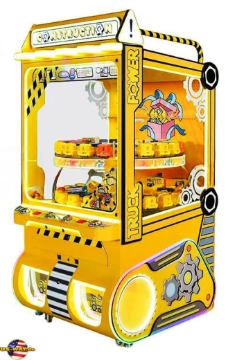 FS-5087 Construction 2 Players Toy Truck Power Prize Game Machine