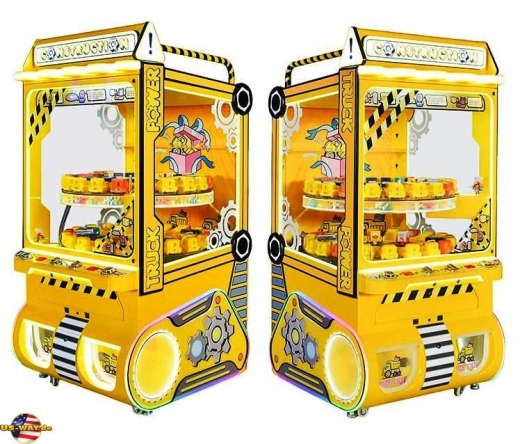 FS-5087 Construction 2 Players Toy Truck Power Prize Game Machine
